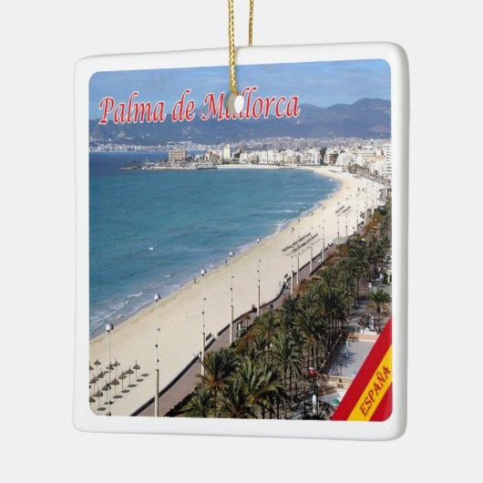 zES101 PALMA DE MALLORCA, Spanje, Keramisch Ornament (Links)