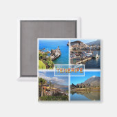 zES108 TENERIFE, LOS GIGANTOS, SANTA CRUZ, Magneet (Voorkant / Achterkant)