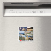 zES117 PALMA DE MALLORCA panorama, Fridge Magneet (Insitu (Vaatwasser))