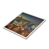 zES118 MADRID City, Spanje, Europa, Tegeltje (Zijkant)