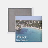 zES121 MENORCA, Cala Galdana, Balearic, Fridge Magneet (Voorkant / Achterkant)