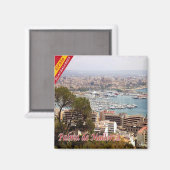 zES126 PALMA DE MALLORCA, Panorama, Fridge Magneet (Voorkant / Achterkant)