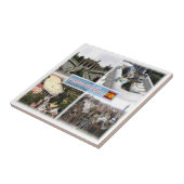 zES153 BARCELONA Park Guell, Catalonië, Tegeltje (Zijkant)