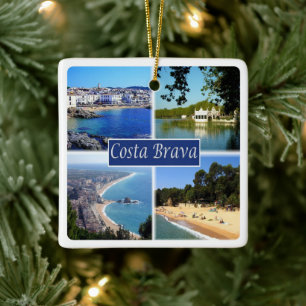 zES153 COSTA BRAVA Spanje, Keramisch Ornament