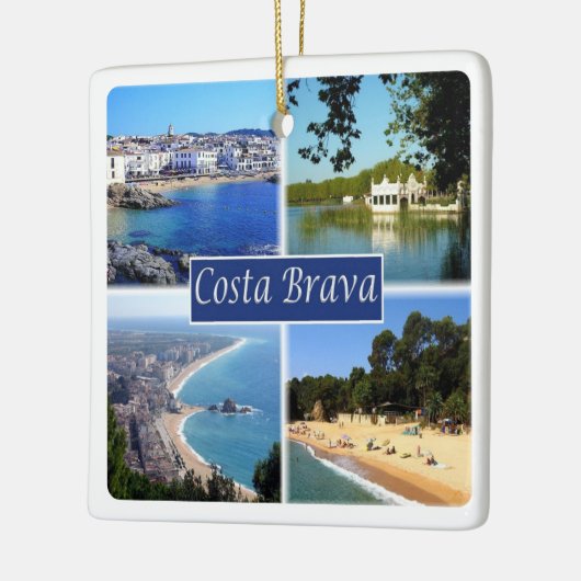zES153 COSTA BRAVA Spanje, Keramisch Ornament (Links)