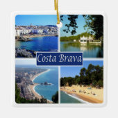 zES153 COSTA BRAVA Spanje, Keramisch Ornament (Voorkant)