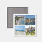 zES156 COSTA DEL SOL, Spanje, Fridge Magneet (Voorkant / Achterkant)