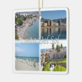 zES156 COSTA DEL SOL, Spanje, Keramisch Ornament (Links)