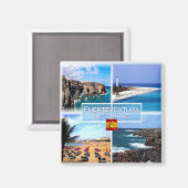 zES158 FUERTEVENTURA Iles Canaries Cuevas de Ajyuy Magneet (Voorkant / Achterkant)