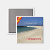 zES160 FUERTEVENTURA playa el Cotillo, Fridge Magneet (Voorkant / Achterkant)