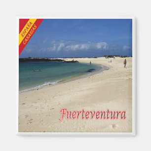 zES160 FUERTEVENTURA playa el Cotillo, Fridge Magneet