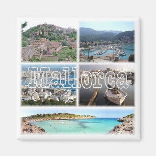 zES163 PALMA Mallorca Deia Soller - Fridge Magnet