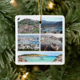 zES163 PALMA Mallorca Deia Soller. Keramisch Ornament