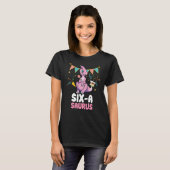 Zes A Saurus Dinosaur Cute Kiddo Hadrosaur T-shirt (Voorkant volledig)