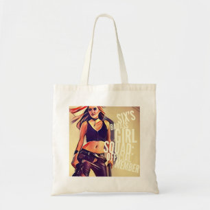 Zes Badass Girl Squad: canvas tas