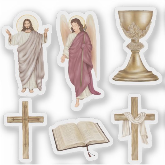 ZES CRISTIAN THEMED STICKER (Voorkant)