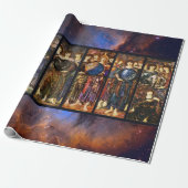 ZES DAGEN VAN DE OPRICHTING ANGELS DOOR Edward Bur Cadeaupapier (Uitgerold)