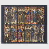 ZES DAGEN VAN DE OPRICHTING ANGELS DOOR Edward Bur Cadeaupapier (Vlak)