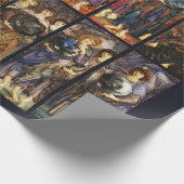 ZES DAGEN VAN DE OPRICHTING ANGELS DOOR Edward Bur Cadeaupapier (Hoek)