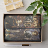 ZES DAGEN VAN DE OPRICHTING ANGELS DOOR Edward Bur Tissuepapier (Geschenk)