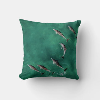ZES DOLPHINS BIJ KALMWATER KUSSEN