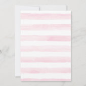 Zes en chic verjaardagsthema kaart (Achterkant)