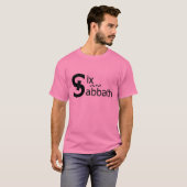 zes en sabbat t-shirt (Voorkant volledig)