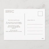 Zes feet Apart Cute Fun Deer Quarantine Kerstmis Feestdagenkaart (Achterkant)