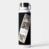 Zes foto collage afstuderen Waterfles (Achterkant)