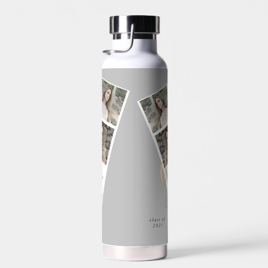 Zes Foto Collage Afstuderen Waterfles (Rechts)