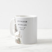 zes foto collage gouden afstuderen foto koffiemok (Voorkant links)