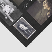 Zes foto gepersonaliseerd tissuepapier (Detail)