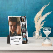 Zes foto's Collage Inspirerend sparen de Datum Fotoplaat (Zijkant)