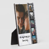 Zes foto's Collage Inspirerend sparen de Datum Fotoplaat (Zijkant)