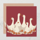 Zes ganzen A-lay-out stencil-stijl 2 (Voorkant / Achterkant)