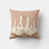 Zes ganzen A-lay-out stencil-stijl 2 Kussen (Achterkant)