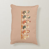 Zes ganzen A-lay-out stencil-stijl 4 Accent Kussen (Achterkant (Verticaal))