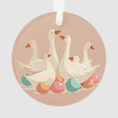 Zes ganzen A-lay-out stencil-stijl Ornament (achterkant)