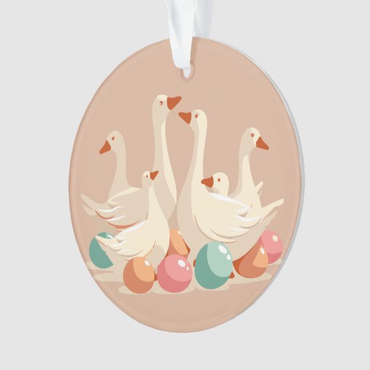 Zes ganzen A-lay-out stencil-stijl Ornament (voorkant)