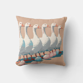 Zes ganzen A-leggen cut-out stencil-stijl 3 Kussen