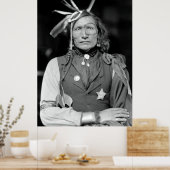 ZES GARRIOR IRON WITTE MAN c. 1900 Poster (Keuken)