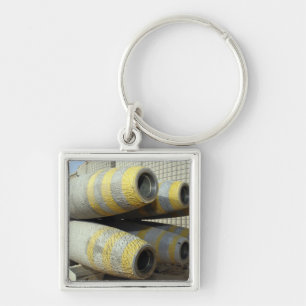 Zes GBU-12 bommen zitten in een rek Sleutelhanger