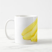 Zes gele bananen koffiemok (Links)