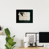 Zes gestapelde pakketten poster (Thuiskantoor)