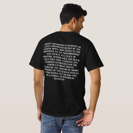 Zes Grootvaders T-shirt (Achterkant volledig)