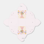 Zes Groovy Years Disco Ball 6e Verjaardagsfeestje Bedankdoosjes (Uitgevouwen)