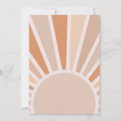 Zes is een vibe verjaardag uitnodiging (Achterkant)