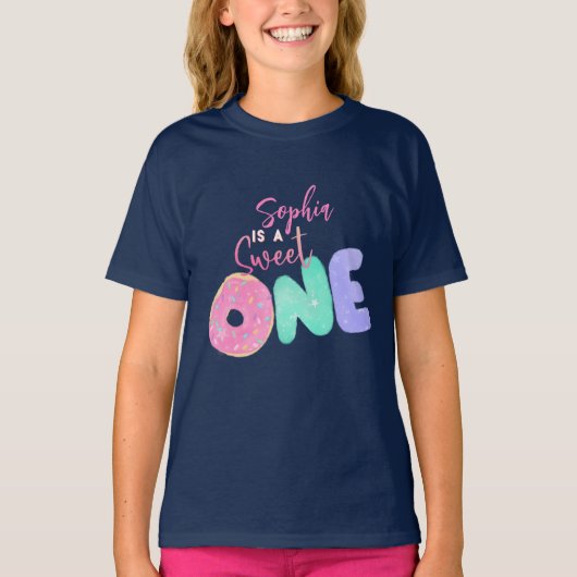 zes is zo zoet t-shirt (Voorkant)