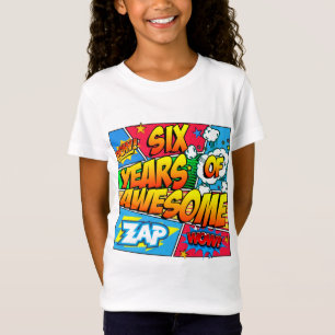 Zes jaar Geweldige T-Shirt