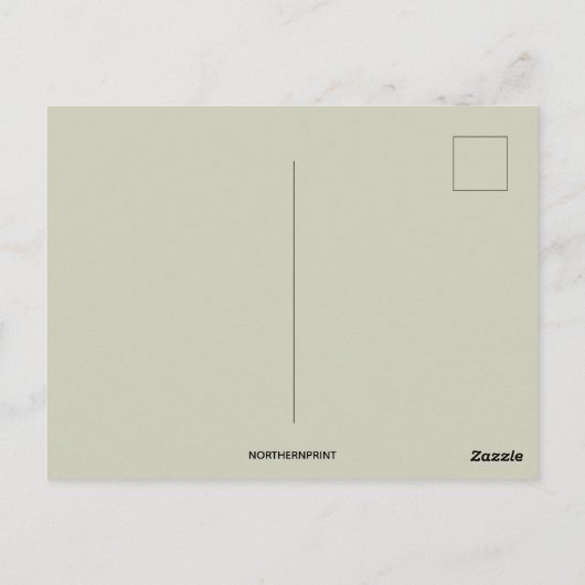 zes kippen in een bootPasen Briefkaart (Achterkant)